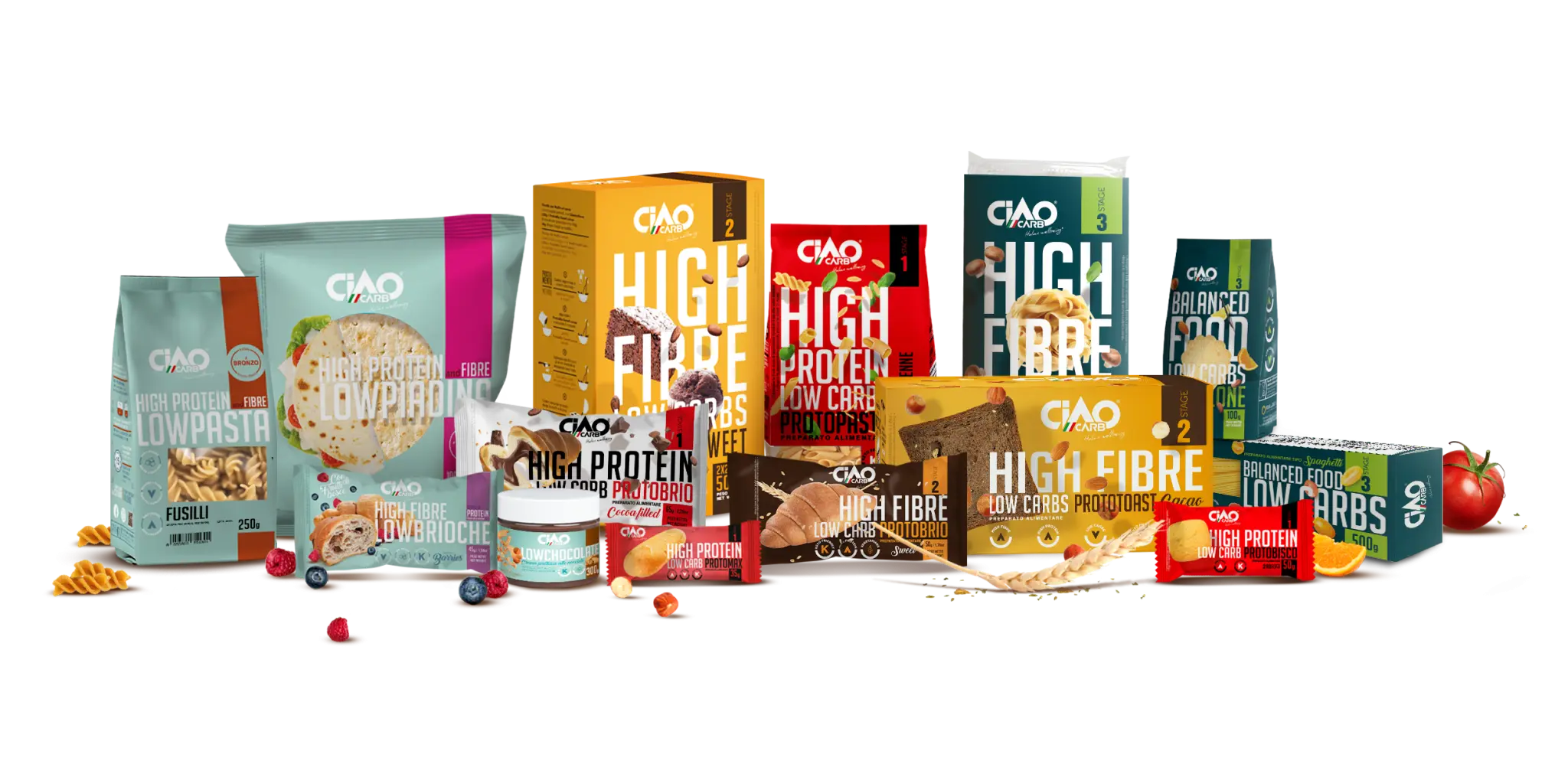 Prodotti CiaoCarb vista d insieme