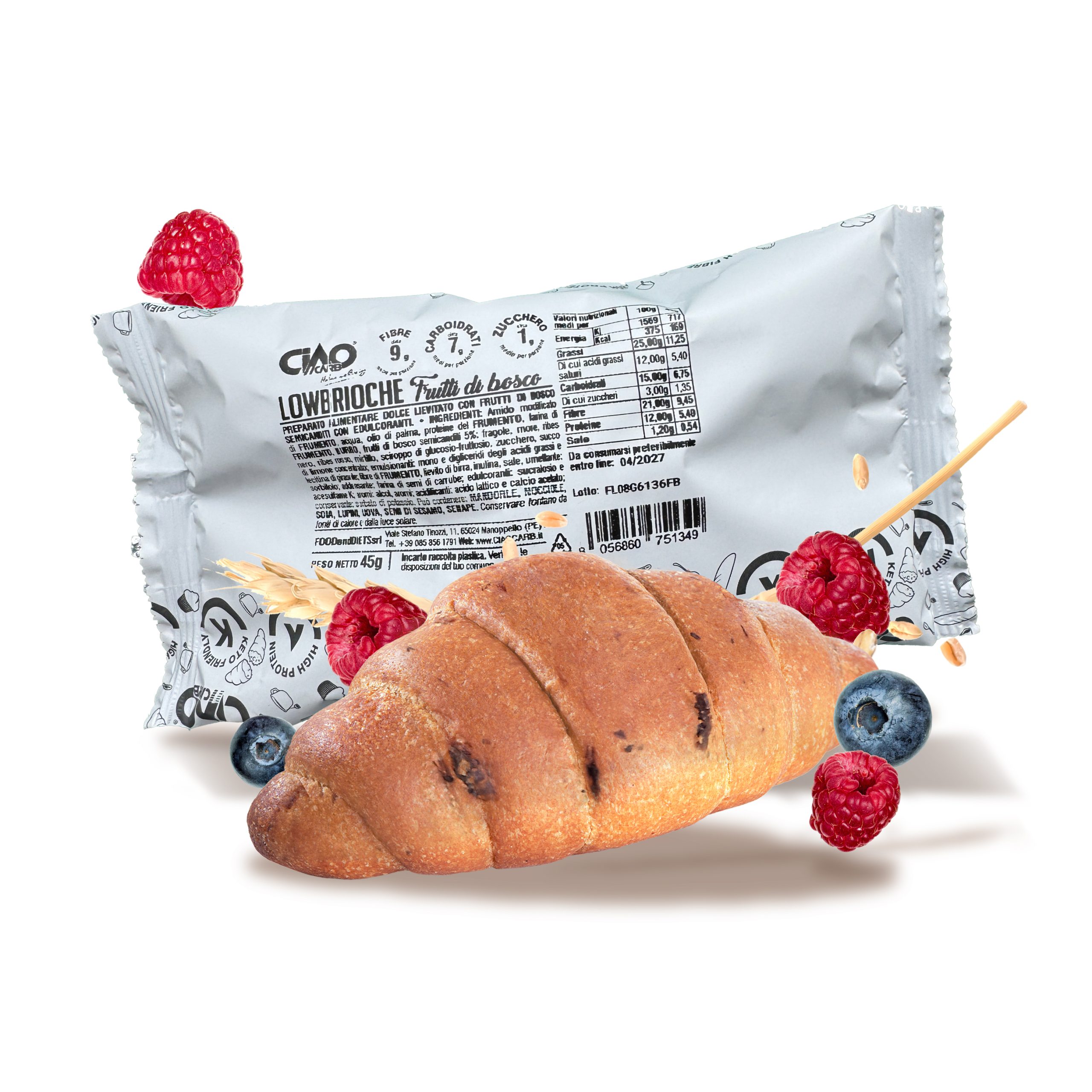 LOWBRIOCHE frutti di bosco / LOW LINE / Outlet